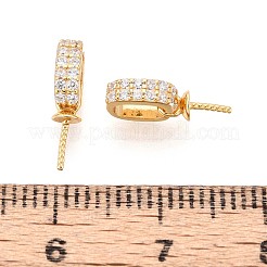 925 Sterling Silber Micro pave Zirkonia Anhänger Kautionen&nbsp;STER-N016-89G