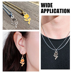150 pièces 5 couleurs pendentifs en alliage de style tibétain&nbsp;FIND-AR0004-39