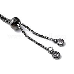 4 stücke 4 farben messing box kette armband herstellung&nbsp;KK-YW0001-45