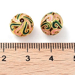 Legierung Emaille-Perlen&nbsp;ENAM-B001-03B