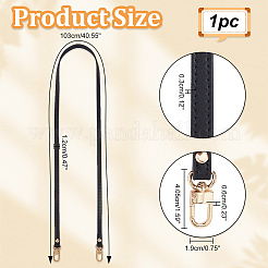 Taschenriemen aus Leder&nbsp;DIY-WH0304-695