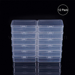Contenants de perles en plastique&nbsp;CON-BC0004-12C