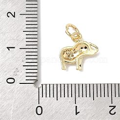 Ottone micro spianare fascino zirconi&nbsp;ZIRC-I356-15G-06