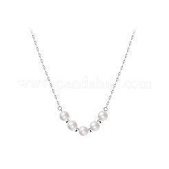 925 Halskette aus Sterlingsilber mit gefleckter Kette&nbsp;FS-WG6F377-01