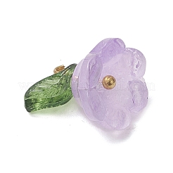 5 Stück handgefertigte Anhänger aus Glas und Acryl&nbsp;PALLOY-TA00364