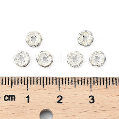 Messing Strass Zwischen perlen&nbsp;RB-A014-L5mm-01S