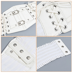 Schnalle aus PU-Polyester und Legierung lockert Kettenriemen&nbsp;AJEW-WH20060-19B
