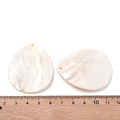 Naturali di acqua dolce pendenti shell&nbsp;SHEL-D082-01D