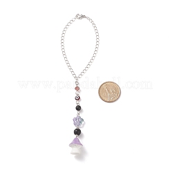 Décorations de pendentif mauvais œil au chalumeau faites à la main&nbsp;HJEW-JM00710