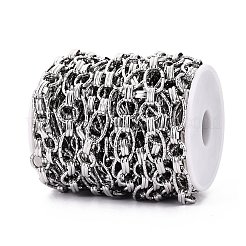 Chaînes à maillons ovales texturées en acier inoxydable 304&nbsp;CHS-Q009-13P