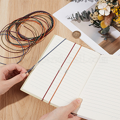 20 banda elástica redonda de nailon para cuaderno de 10 colores&nbsp;OCOR-GF0006-52