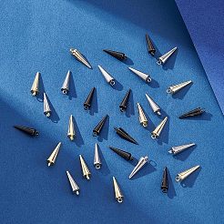 30 stücke 3 stil edelstahl anhänger&nbsp;STAS-UN0037-76
