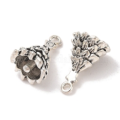 Pendentifs en alliage de style tibétain&nbsp;X-TIBEP-GC101-AS-RS