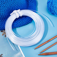 Hohle PVC-Stäbchen für die Tournüre eines Brautkleids&nbsp;FIND-WH0018-40B