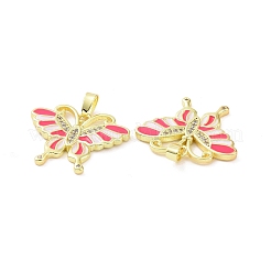 Pendentifs en laiton zircon cubique transparent&nbsp;KK-E068-VC413