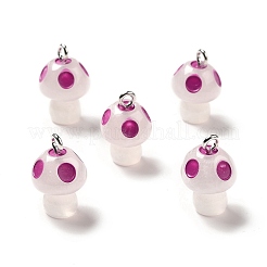 Colgantes de resina luminosa pintados con spray&nbsp;RESI-A017-05