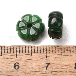 Perles sculptées en jade naturel teint du Myanmar&nbsp;GG-CBABA9C-04A