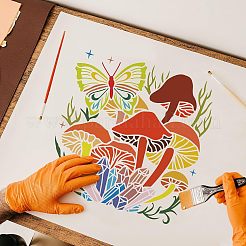Wiederverwendbare Zeichenschablonen aus Kunststoff&nbsp;DIY-WH0172-538