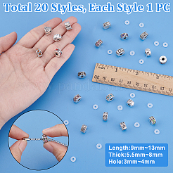 Legierung europäischen Stil Spangen&nbsp;PDLC-PH0001-01