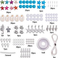 DIY Sommer Strand Fußkettchen machen&nbsp;DIY-SC0002-66