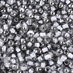 Interno trasparente colora perline di vetro&nbsp;SEED-T007-19A-10