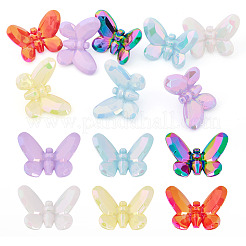 10 Stück UV-beschichtete undurchsichtige Acrylperlen&nbsp;OACR-TA0004-09