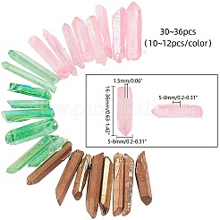 Galvani natürlichen Quarz Perlenstränge&nbsp;G-AR0001-01
