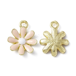 Pendentifs en émail en alliage électrolytique&nbsp;ENAM-WH0056-03