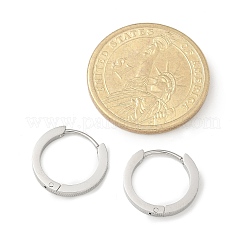 Boucles d'oreilles créoles en acier inoxydable 304 pour femmes&nbsp;EJEW-C096-58P