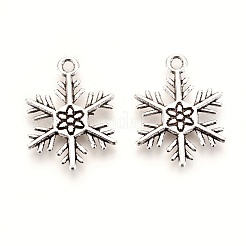 Pendentifs en alliage de style tibétain&nbsp;TIBEP-3264-AS-NR