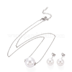304 Edelstahl Schmucksets&nbsp;SJEW-H302-21A