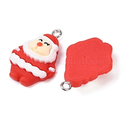 Pendentifs de noël en résine opaque&nbsp;RESI-I350-01A