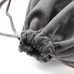 Sacchetti portaoggetti in velluto con coulisse per gioielli&nbsp;ABAG-P013-02D-07