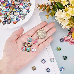 Cabochon di vetro 100 pz&nbsp;GGLA-NB0001-10