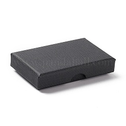 Papier mit schwammmatten Halskettenboxen&nbsp;OBOX-G018-02B