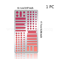 Stanzschablonen aus Edelstahl&nbsp;DIY-WH0242-261