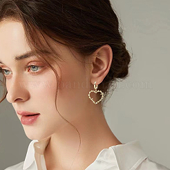 16 pièce 4 styles 201 boucles d'oreilles créoles en acier inoxydable&nbsp;STAS-BBC0008-37G