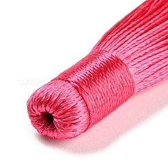 Borlas de nylon grandes decoraciones colgantes&nbsp;HJEW-G010-B14