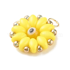 Pendenti con perline in vetro e lampwork&nbsp;PALLOY-JF01368