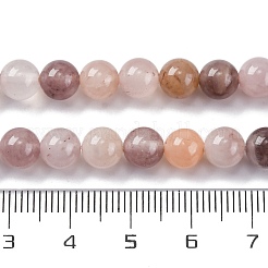 Stränge aus natürlichen violetten Erdbeerquarzperlen&nbsp;X-G-P530-B02-02