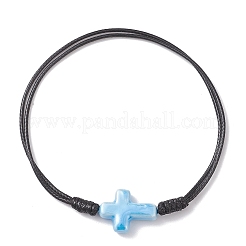 Verstellbare handgefertigte Porzellanperlenarmbänder&nbsp;BJEW-TA00697