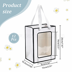 Sacs-cadeaux en papier rectangle&nbsp;ABAG-WH0048-09D