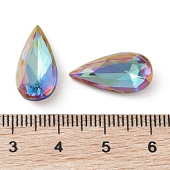 Cabochon in vetro strass&nbsp;RGLA-L029-04B-BBLA