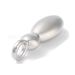 Pendenti con lettere a palloncino in ottone placcato a cremagliera&nbsp;LS-KK-C050-01P-I