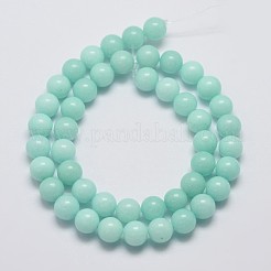Natürliche Malaysia Jade Perlen Stränge&nbsp;X-G-A146-8mm-B07