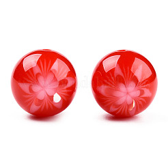 Blume undurchsichtigen Harzkügelchen&nbsp;RESI-T054-001C
