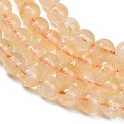 Perline citrino naturale fili&nbsp;GG-CBACB71-03-8mm