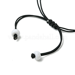 2 bracelet tressé en fil de polyester&nbsp;BJEW-JB11522