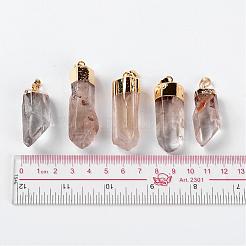 Pendenti in cristallo di quarzo naturale&nbsp;G-M006-M02
