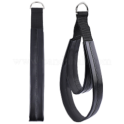 Doppelschlaufen aus Polypropylen und PU-Leder für Yoga&nbsp;AJEW-WH20020-581A